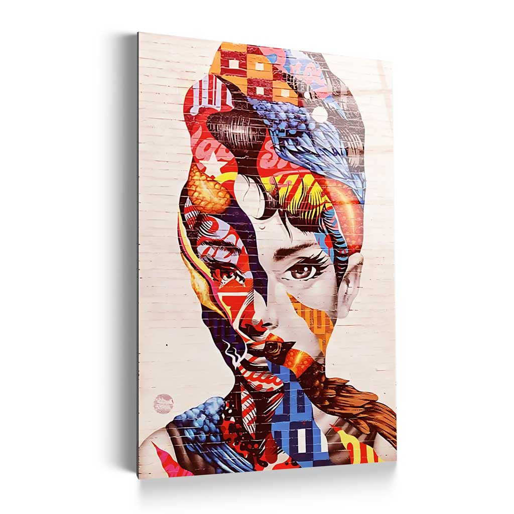 Graffiti Woman | Wandbilder Popart + von Mister-Kreativ Kunstwerke